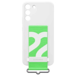 други,аксесоари,samsung,silicone,cover,strap,s22,plus,phone,case,white