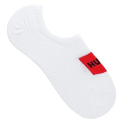 чорапи,мъжки,чорапи,hugo,low,cut,label,socks,2,pairs,white,(white)
