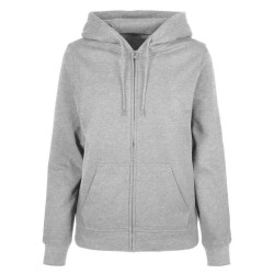 блуза,дамски,блузи,build,your,brand,basic,full,zip,sweatshirt,heather,grey,(grey)