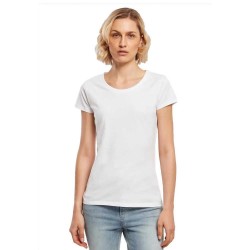 тениска,дамски,тениски,build,your,brand,basic,short,sleeve,t,shirt,white