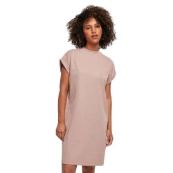 рокля,дамски,поли,и,рокли,build,your,brand,extended,short,sleeve,short,dress,dusk,rose,(pink)