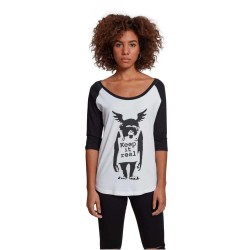 тениска,дамски,тениски,mc,clothes,banksy´s,graffiti,ape,raglan,short,sleeve,t,shirt,white,black,(white,black)