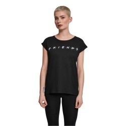тениска,дамски,тениски,mc,clothes,friends,logo,short,sleeve,t,shirt,black,(black)