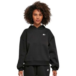 Суичър Starter black label Essential Oversized hoodie - Black (Black) суичър,дамски,блузи,starter,black,label,essential,oversized,hoodie,black,(black)