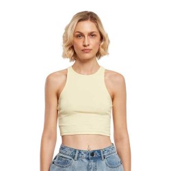 потник,дамски,топове,urban,classics,cropped,sleeveless,top,soft,yellow,(yellow)