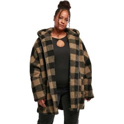 яке,дамски,якета,и,палта,urban,classics,oversized,check,jacket,green