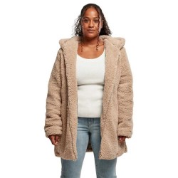яке,дамски,якета,и,палта,urban,classics,sherpa,jacket,brown