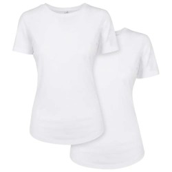 тениска,дамски,тениски,build,your,brand,fit,short,sleeve,t,shirt,2,units,white,(white,white)