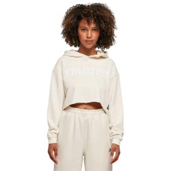 суичър,дамски,блузи,starter,black,label,cropped,hoodie,palewhite,(white)