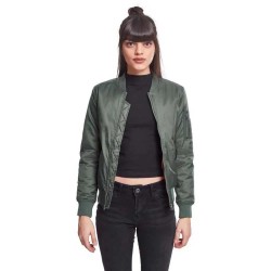 яке,дамски,якета,и,палта,urban,classics,basic,bomber,jacket,olive,(green)