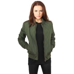 яке,дамски,якета,и,палта,urban,classics,diamond,quilt,nylon,jacket,green