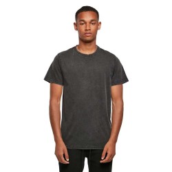 тениска,мъжки,тениски,build,your,brand,acid,washed,short,sleeve,t,shirt,black,(black)