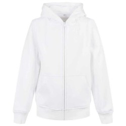 блуза,детски,блузи,build,your,brand,organic,basic,full,zip,sweatshirt,white