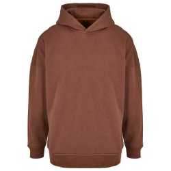 суичър,мъжки,пуловери,build,your,brand,oversized,cut,on,hoodie,bark,(red)