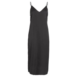 рокля,дамски,поли,и,рокли,vila,ellete,satin,sleeveless,midi,dress,black,(black)