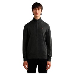 блуза,мъжки,пуловери,napapijri,damavand,3,sweater,dark,grey,melange,(black)