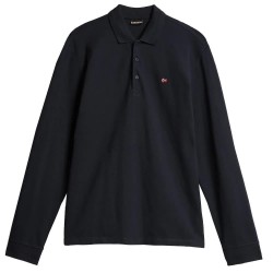 мъжки,блузи,с,яка,napapijri,ealis,long,sleeve,polo,black,(blue,marine)