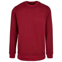 блуза,мъжки,пуловери,build,your,brand,basic,sweatshirt,red,(burgundy)