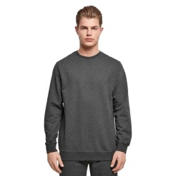 блуза,мъжки,пуловери,build,your,brand,basic,sweatshirt,charcoal,(grey)