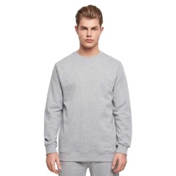 блуза,мъжки,пуловери,build,your,brand,basic,sweatshirt,heather,grey,(grey)