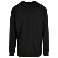 блуза,мъжки,пуловери,build,your,brand,organic,cuff,sweatshirt,black