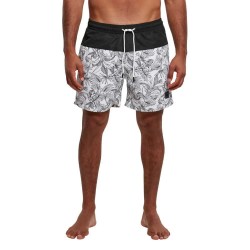бански,гащета,мъжки,бански,костюми,urban,classics,low,block,pattern,swimming,shorts,white,(jungle,pattern,black)