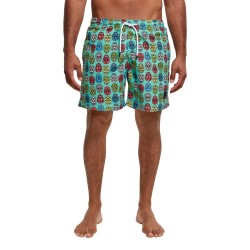 Бански гащета Urban classics TB2679 swimming shorts - Multicolor (Calavera) бански,гащета,мъжки,бански,костюми,urban,classics,tb2679,swimming,shorts,multicolor,(calavera)