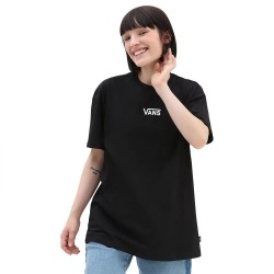 тениска,дамски,тениски,vans,flying,v,oversized,short,sleeve,t,shirt,black,(black)