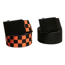 колан,колани,urban,classics,check,and,solid,belt,2,units,black,orange,(orange,black)