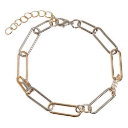 бижутерия,urban,classics,color,mix,bracelet,silver,(gold,silver)