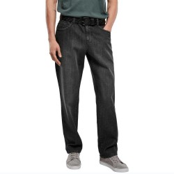 дънки,мъжки,панталони,urban,classics,loose,mid,waist,jeans,black