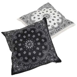 други,аксесоари,urban,classics,print,cushion,set,bandana,multicolor,(black,white)