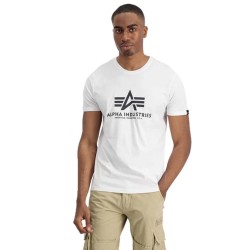 тениска,мъжки,тениски,alpha,industries,basic,short,sleeve,t,shirt,2,units,black,white,(white)