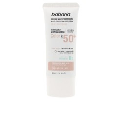 козметика,за,защита,от,слънце,babaria,multiprotection,anti,blemish,sunscreen,cream,colour,spf50+,50ml,multicolor,(multicolor)