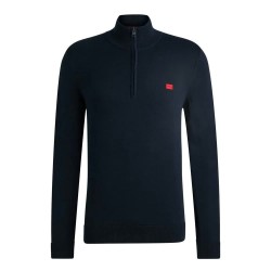 блуза,мъжки,пуловери,hugo,san,quintus,c,half,zip,sweater,blue