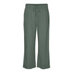 панталони,дамски,панталони,vero,moda,line,cropped,linen,mix,pants,laurel,wreath,(grey)
