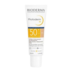 козметика,за,защита,от,слънце,bioderma,photoderm,m,clar,spf50,40ml,facial,sunscreen,white