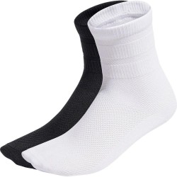 чорапи,дамски,чорапи,adidas,originals,3,stripes,mesh,crew,socks,2,pairs,white,black,(black)