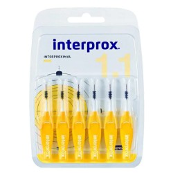 хигиена,аксесоари,interprox,4g,mini,blister,6u,toothbrushs,clear,(unico)