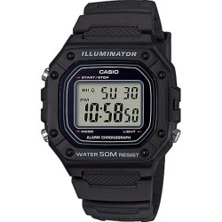 часовник,часовници,casio,w,218h,1avef,watch,black