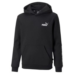 блуза,детски,блузи,puma,essentials+,tape,fl,sweatshirt,black