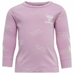 тениска,детски,тениски,hummel,calen,long,sleeve,t,shirt,pink,(mauve,mist)
