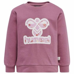 блуза,детски,блузи,hummel,verina,sweatshirt,pink,(heather,rose)