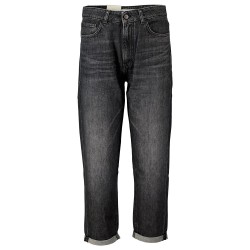 дънки,дамски,панталони,salsa,jeans,boyfriend,cropped,slim,jeans,black