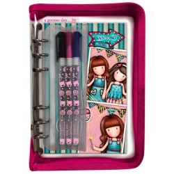 канцеларски,принадлежности,santoro,london,gorjuss™,fairground,fireworks,pencil,case,multicolor,(pink)