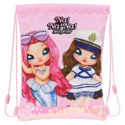 спортна,чанта,спортни,сакове,и,чанти,safta,nanana,sparkles,gymsack,multicolor,(pink)