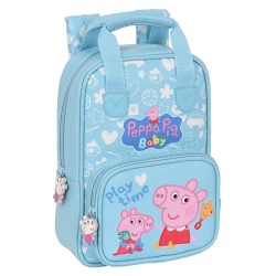 бебешка,раница,раници,safta,612292765,peppa,pig,baby,4.50l,32x44x14,cm,backpack,multicolor,(blue)