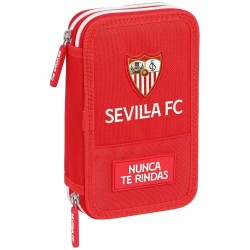 канцеларски,принадлежности,safta,sevilla,fc,pencil,case,multicolor,(red)