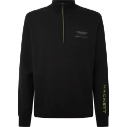 блуза,мъжки,пуловери,hackett,amr,half,zip,sweater,black