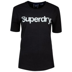 тениска,дамски,тениски,superdry,cl,short,sleeve,t,shirt,black